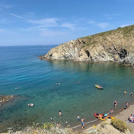Superbe Appt vue mer climatisé Banyuls-sur-Mer Extérieur photo